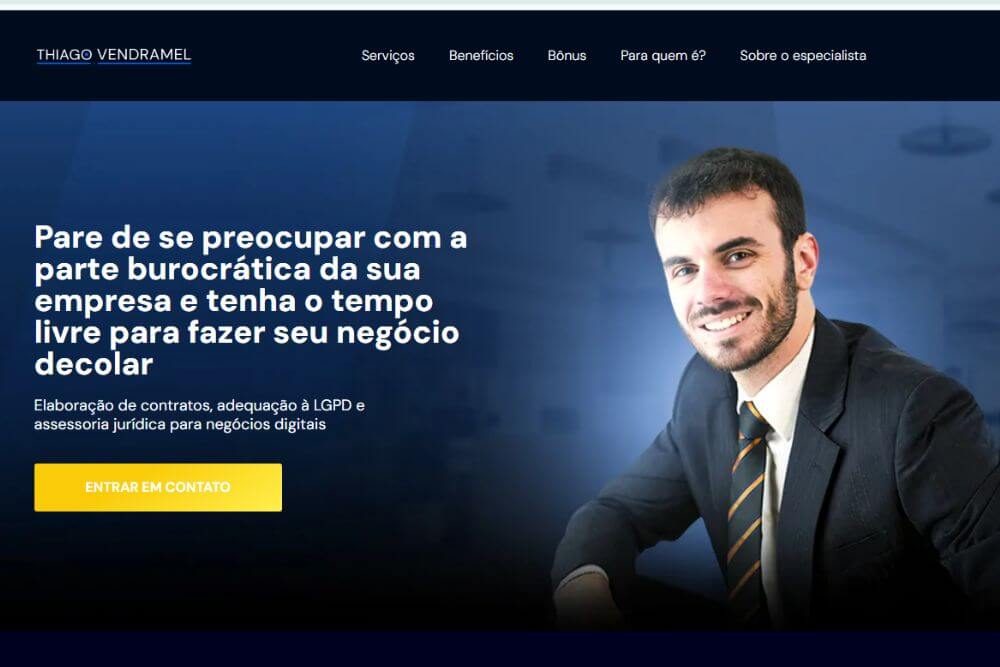landing pages para advogados